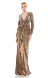 1 of 4 Mac Duggal 26194 Dress Bronze