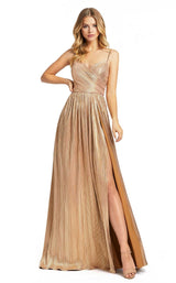 1 of 3 Mac Duggal 26275 Dress Gold