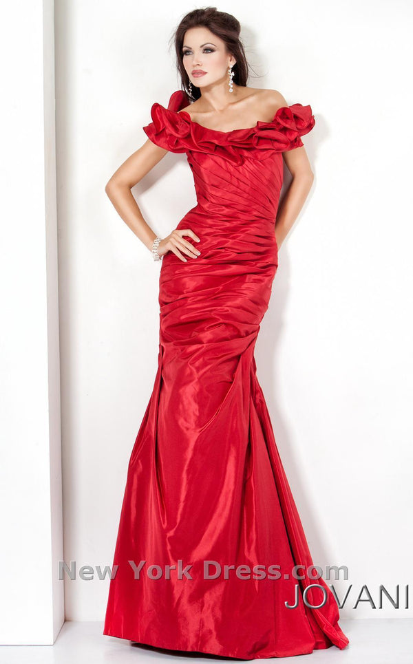 Jovani 3832 Warm Red