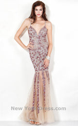 1 of 3 Jovani 9447 Pink/Nude