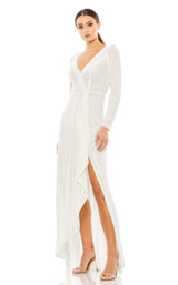 3 of 5 Mac Duggal 26395 Dress White