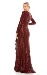 4 of 5 Mac Duggal 26395 Dress Wine