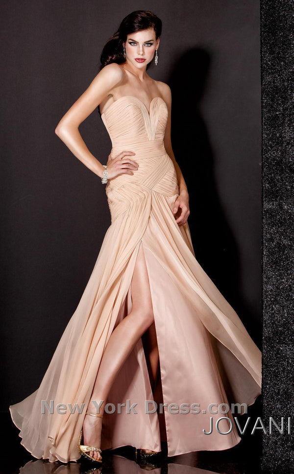 Jovani 4786 Creme Brulee