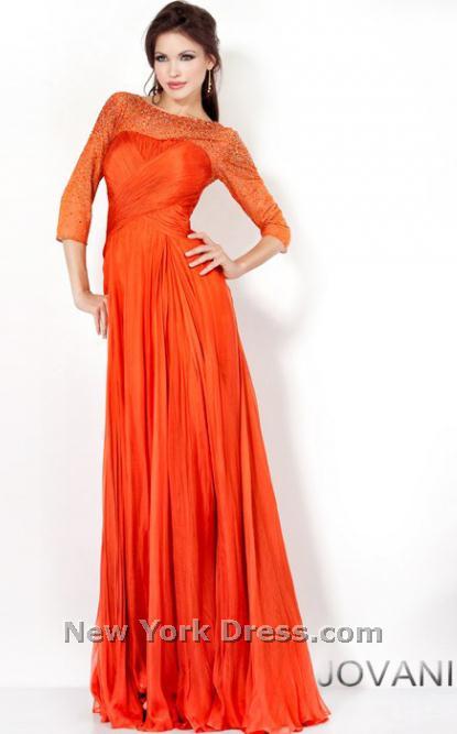 Jovani 4871 Orange