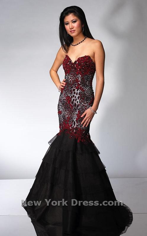 Alyce Designs 3323 Black/Red