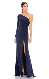 1 of 3 Mac Duggal 26505i Dress Navy