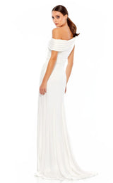 4 of 7 Mac Duggal 2651 Jumpsuit White