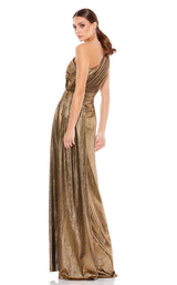 2 of 3 Mac Duggal 26537 Dress Antique-Gold