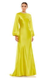 1 of 6 Mac Duggal 26575 Dress Chartreuse