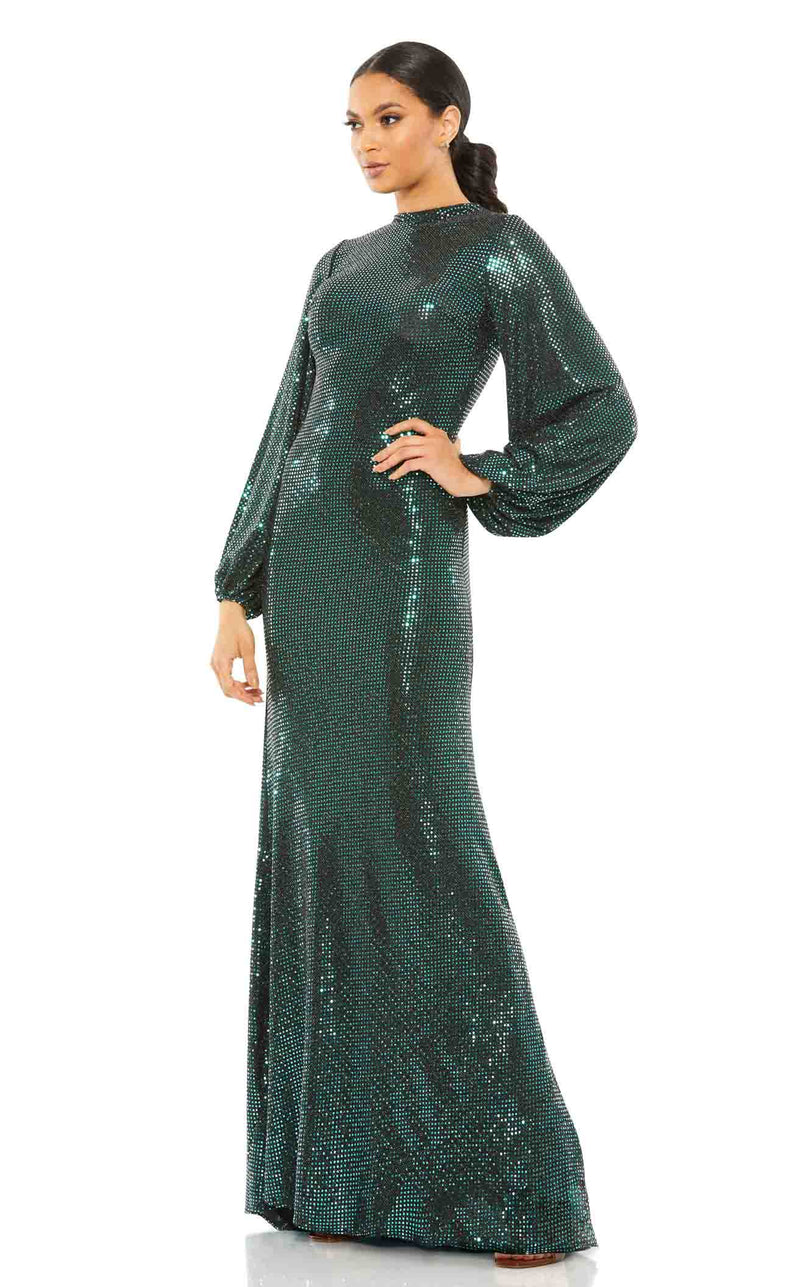 Mac Duggal 26576 Dress Bottle-Green