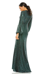 2 of 3 Mac Duggal 26576 Dress Bottle-Green