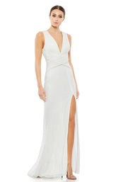 1 of 3 Mac Duggal 26598 Dress White