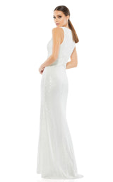 2 of 3 Mac Duggal 26598 Dress White