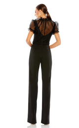 3 of 6 Mac Duggal 26621 Jumpsuit Black