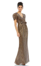 1 of 3 Mac Duggal 26661 Dress Bronze