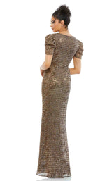 2 of 3 Mac Duggal 26661 Dress Bronze