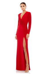 2 of 6 Mac Duggal 26686 Dress Red