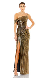 1 of 3 Mac Duggal 26728 Dress Gold