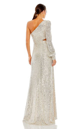 3 of 6 Mac Duggal 26730 Dress Silver