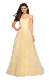 3 of 20 La Femme 27324 Pale Yellow