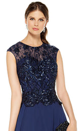 3 of 4 Alyce 27326 Dress Navy