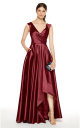 2 of 6 Alyce 27376 Dress Wine