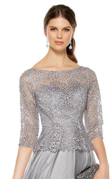 3 of 4 Alyce 27386 Dress Silver