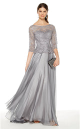 1 of 4 Alyce 27386 Dress Silver