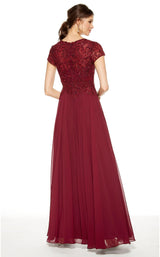 4 of 8 Alyce 27389 Dress Burgundy