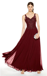 2 of 6 Alyce 27395 Dress Wine