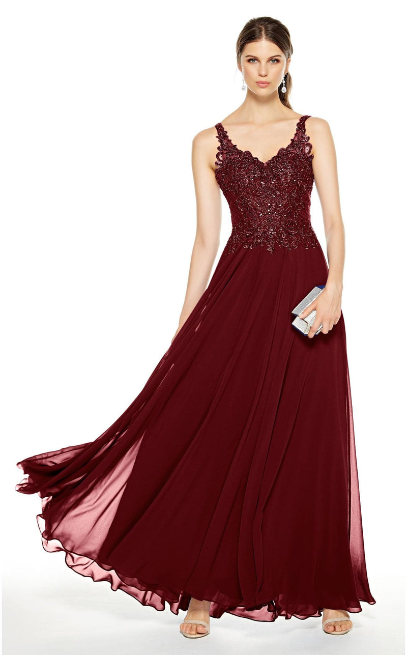 Alyce 27395 Dress Wine