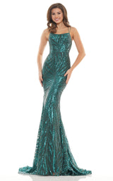 1 of 12 Colors Dress 2743 Dress Deep-green