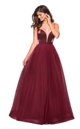 7 of 16 La Femme 27485 Burgundy