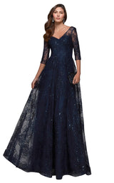 1 of 2 Alyce 27494 Dress Navy