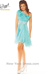 1 of 2 Mac Duggal 6402N Aqua