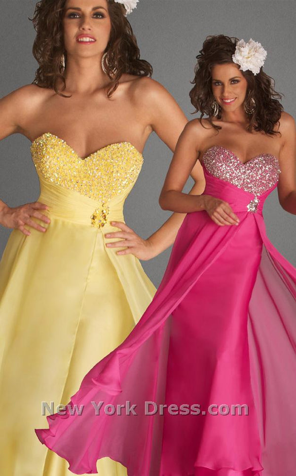 Mac Duggal 4446N Yellow