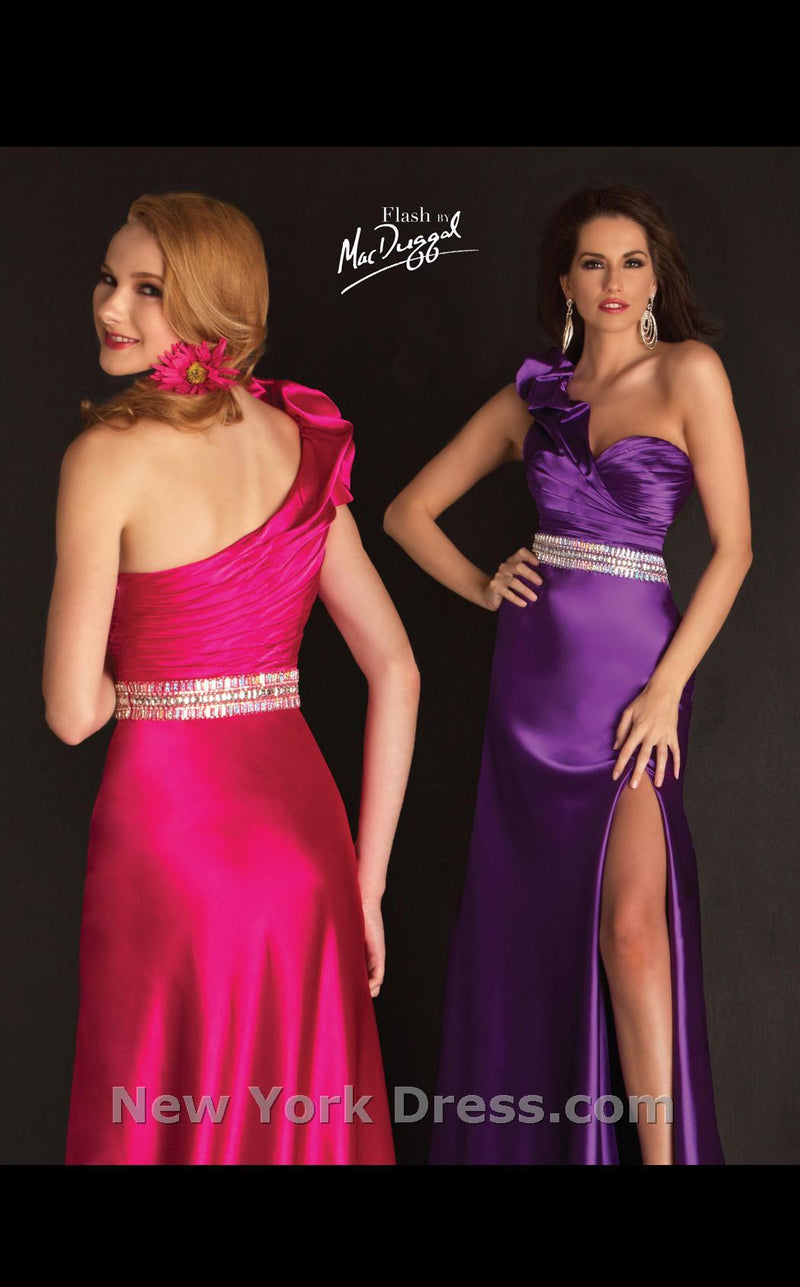 Mac Duggal 6216N Hot Pink