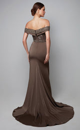 4 of 4 Alyce 27619 Dress Taupe