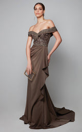 1 of 4 Alyce 27619 Dress Taupe