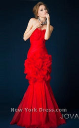 1 of 2 Jovani 9298 New Red