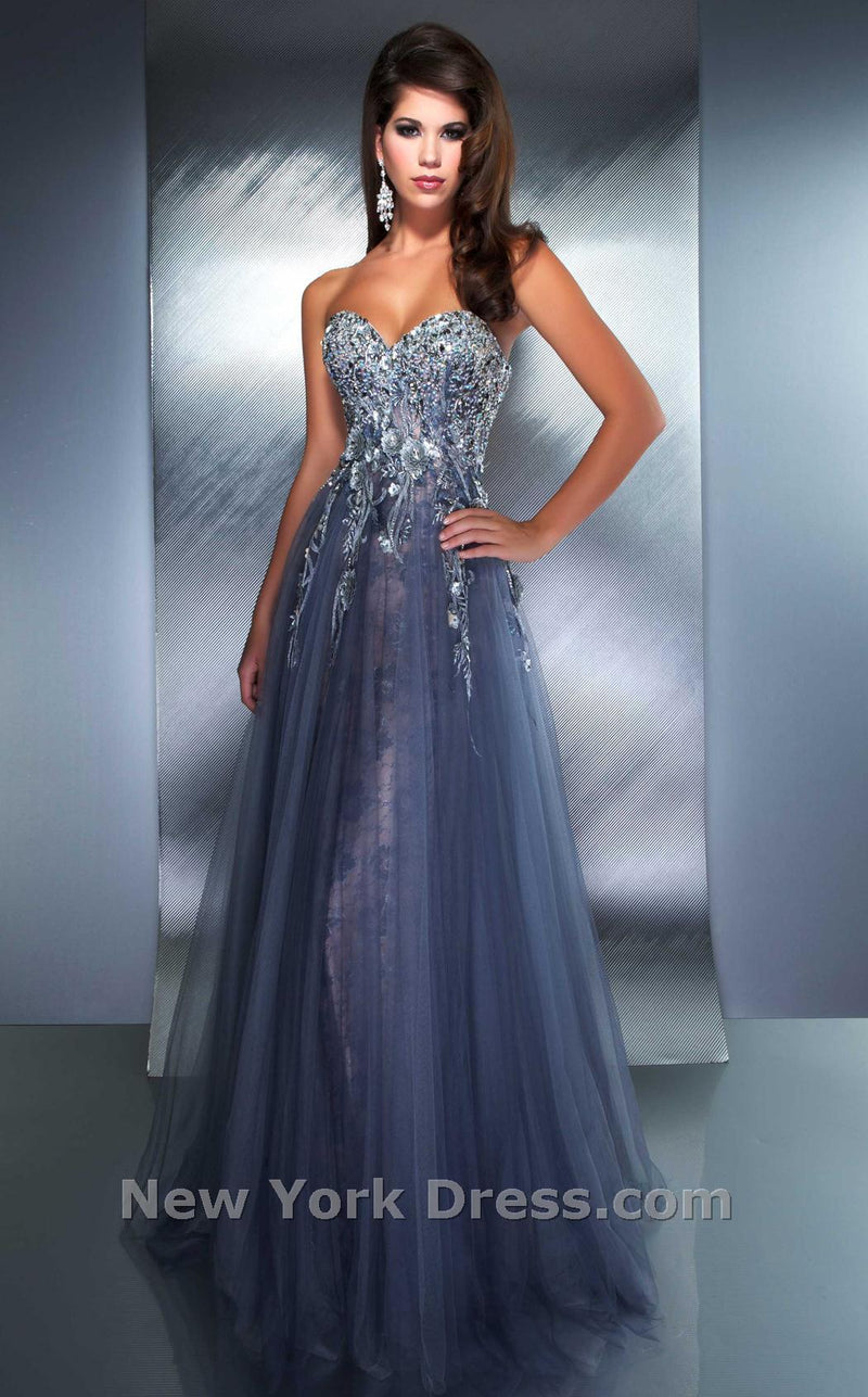 Mac Duggal 78710D Smoke