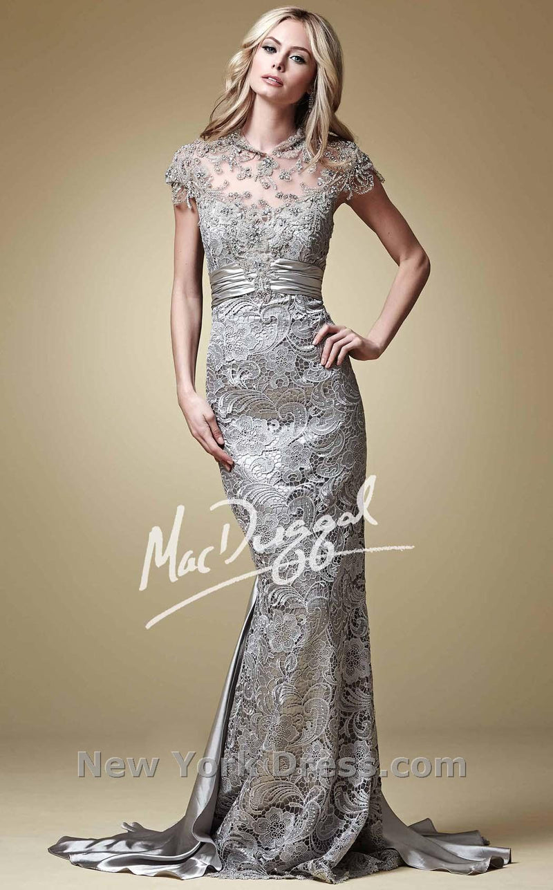 Mac Duggal 80168D Silver