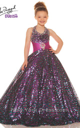 1 of 2 Mac Duggal 42617S Purple Multi