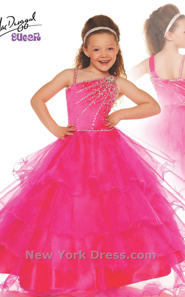 Mac Duggal 81524S Fuchsia