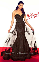 1 of 2 Mac Duggal 50107R Black