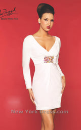 2 of 2 Mac Duggal 61055R White