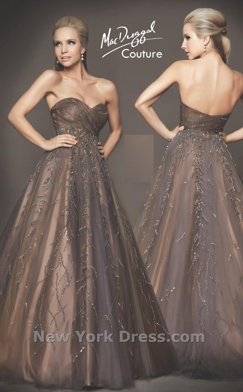 Mac Duggal 1197D Taupe