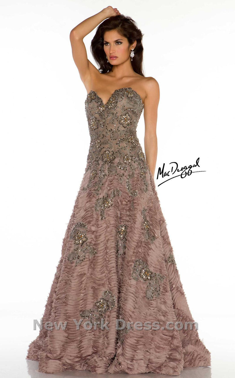 Mac Duggal 50099D Mink