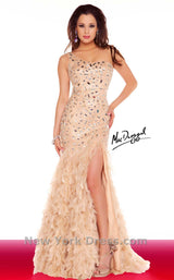 2 of 3 Mac Duggal 61121D Nude