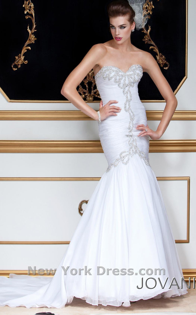 Jovani 5813 White